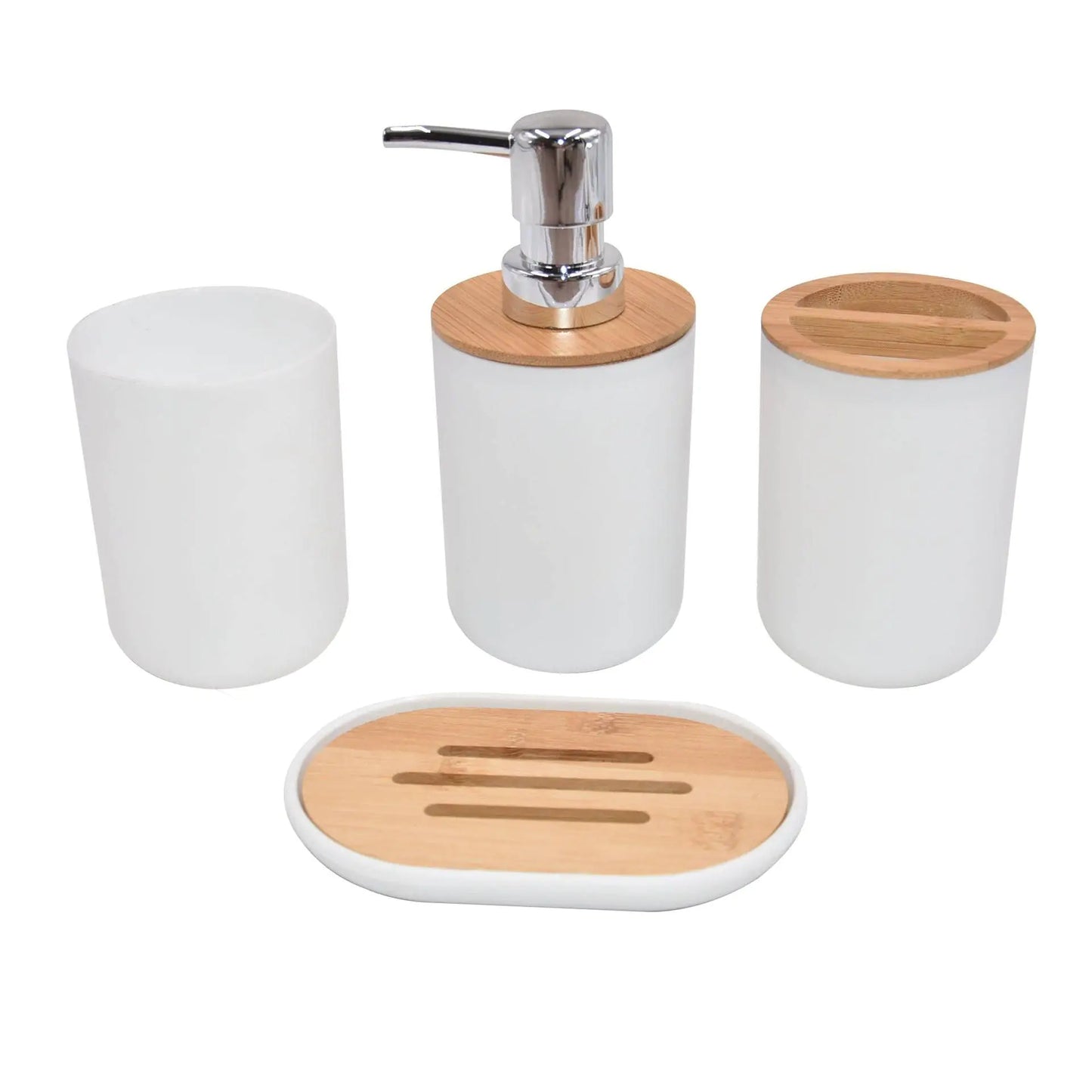 Bamboo Bathroom Set